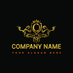 O_Vintage_and_luxury_logo_template_Premium_Vector,Royalty