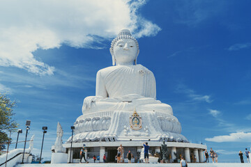 Fototapeta premium Sous le regard de Bouddha