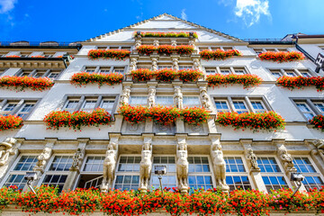 historic facade in munich