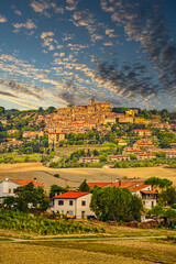 panorama di paesi toscani
