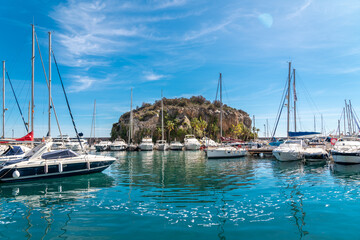 Fototapeta premium View of beautiful harbour 