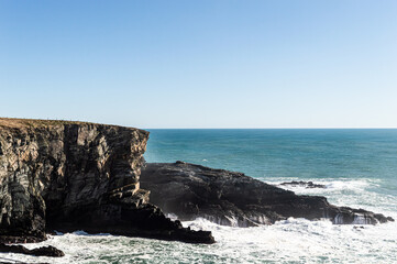 Fototapeta na wymiar cliffs of Mizen Head, Ireland