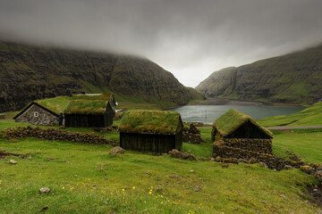 Faroe Islands, Denmark, Saksun