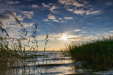 Sunset on the Baltic Sea