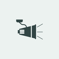 Light  vector icon illustration sign