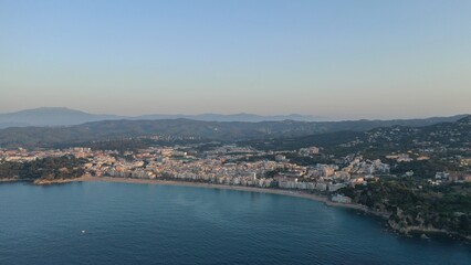 Lloret de mar en catalogne sur la costa brava