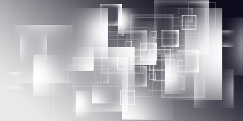 Blue geometric abstract background, design with diagonal squares
