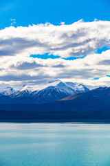 Mountain scenery in New Zealand