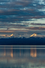 Mountain scenery in New Zealand