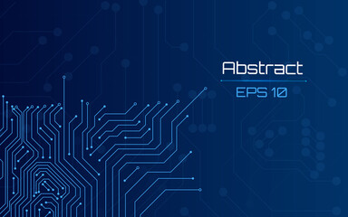 futuristic abstract background. Server, internet, speed. Futuristic tunnel HUD. Motion graphics for an abstract data center .vector illustrator,eps10,wireframe,blue background