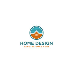 Home and real estate logo design