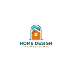 Home and real estate logo design