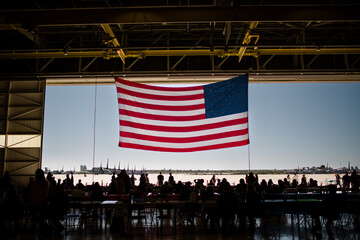 Military Homecoming at Miramar Base in San Diego