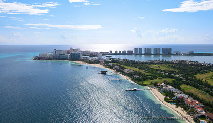 Obraz premium Cancun Caribbean