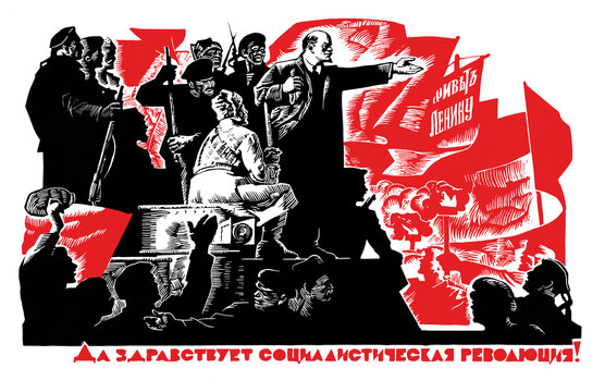 Long live the Great October Revolution!