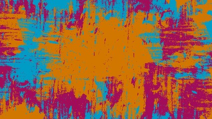Abstract Aged Colorful Grunge Chaos Texture Wall Background Design