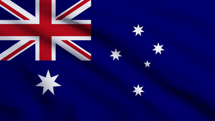 Australia National Flag Wallpaper Background