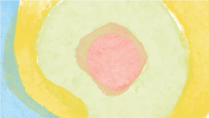 soft Colorful watercolor background for your design, watercolor background concept, vector.