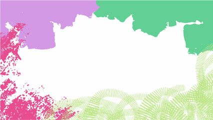 soft Colorful watercolor background for your design, watercolor background concept, vector.