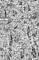 black and white of abstract background