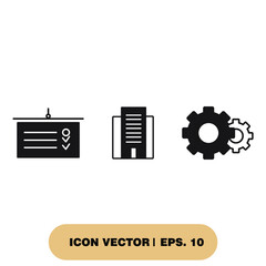 Business and finance icons  symbol vector elements for infographic web