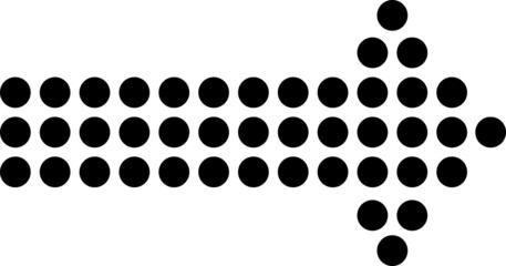 Arrow Icon for Web Design on white background..eps