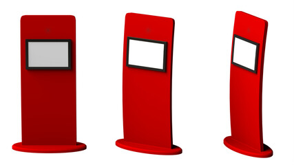 city design mockup template illustration 3d rendering