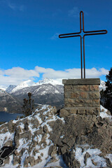 Cruz no alto do Cerro Campanário, Bariloche , Argentina