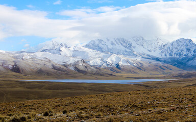 Paisagem andina, patagônia
