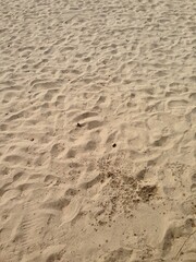 footprints in the sand