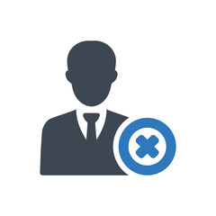 Account remove icon