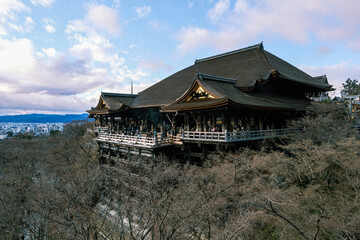 【京都】冬の清水寺の舞台（本堂）
