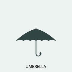  Umbrella vector icon illustration sign