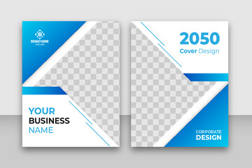 modern minimal creative unique stylish Corporate book front and back cover set design template in a4  flyer, layout, advertising, clean, event, print templates,   stationery, identity, a4, page,