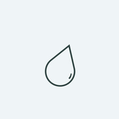 Water_drop vector icon illustration sign
