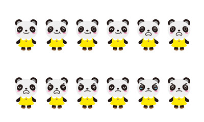 2022-078パンダ表情いろいろ2