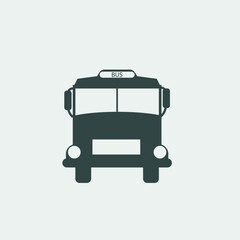  School_bus  vector icon illustration sign