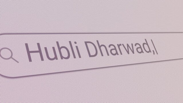 Search Bar Hubli Dharwad India 
Close Up Single Line Typing Text Box Layout Web Database Browser Engine Concept