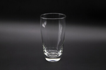 round glass Simple, modern design, made of clear glass.include cliping path.