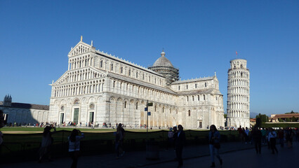 Obraz premium piazza dei miracoli city