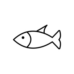 the fish icon fits perfectly with the food theme and more
