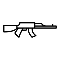 military is hot these days, so maybe you need this gun icon template