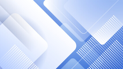 Fototapeta premium Dark blue abstract background geometry shine and layer element vector for presentation design. Suit for business, corporate, institution, party, festive, seminar, and talks.