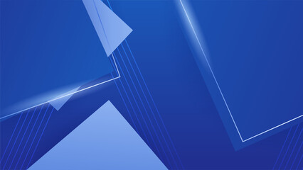 Dark blue abstract background geometry shine and layer element vector for presentation design. Suit for business, corporate, institution, party, festive, seminar, and talks.