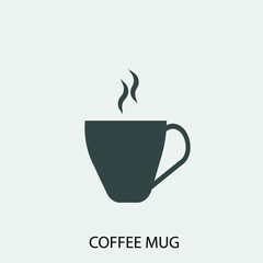  Coffee_mug vector icon illustration sign