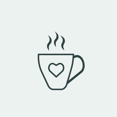  Coffee_mug vector icon illustration sign