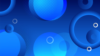 Dark blue abstract background geometry shine and layer element vector for presentation design. Suit for business, corporate, institution, party, festive, seminar, and talks.
