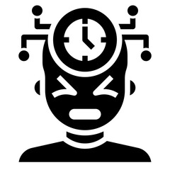 TIME glyph icon,linear,outline,graphic,illustration