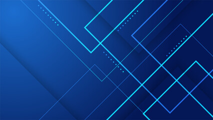 Dark blue abstract background geometry shine and layer element vector for presentation design. Suit for business, corporate, institution, party, festive, seminar, and talks.