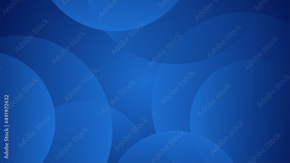 Poster dark blue abstract background geometry shine and layer element vector for presentation design. suit 